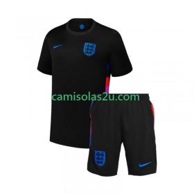 Camisolas de futebol Inglaterra Criança Equipamento Alternativa 2025 Manga Curta